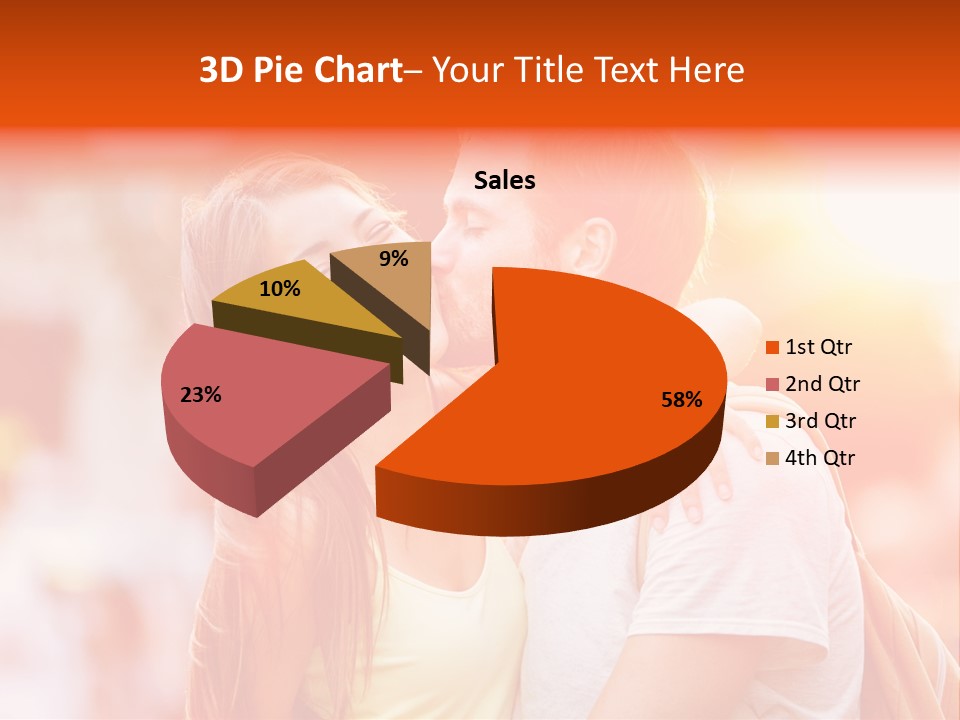 Boyfriend Mixed Race Date PowerPoint Template