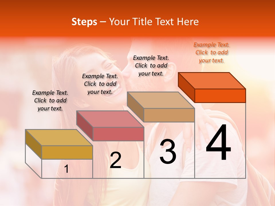 Boyfriend Mixed Race Date PowerPoint Template