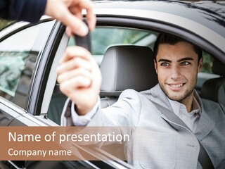 Sell Road Test Business PowerPoint Template