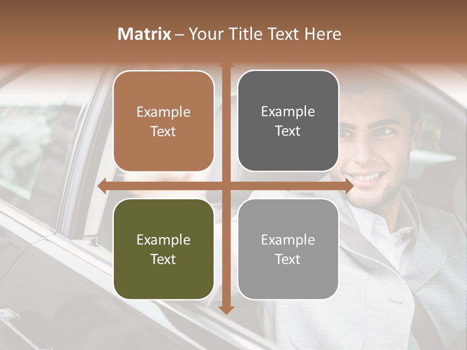 Sell Road Test Business PowerPoint Template