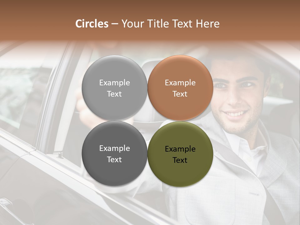 Sell Road Test Business PowerPoint Template