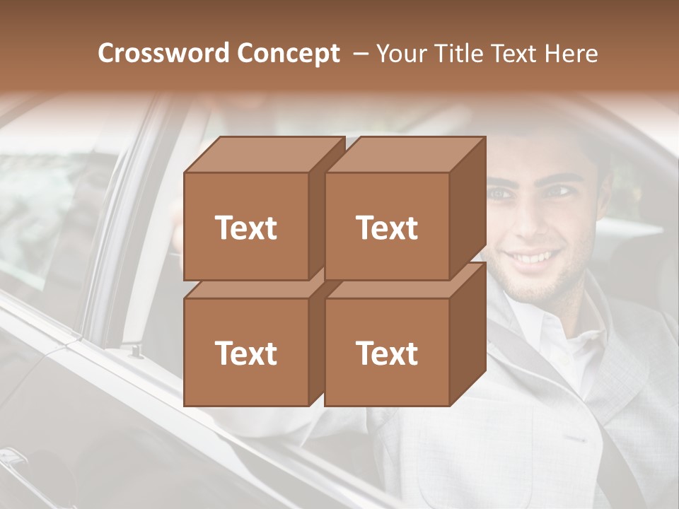 Sell Road Test Business PowerPoint Template
