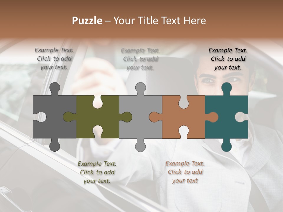Sell Road Test Business PowerPoint Template