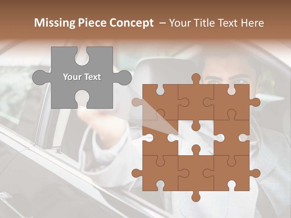 Sell Road Test Business PowerPoint Template