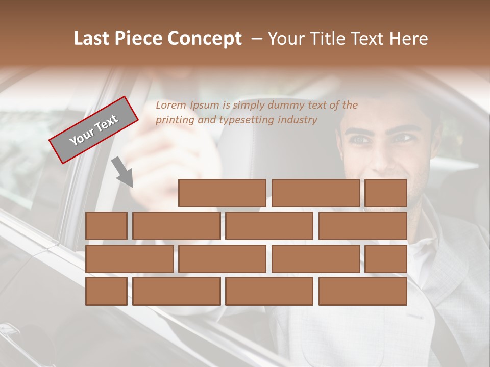 Sell Road Test Business PowerPoint Template