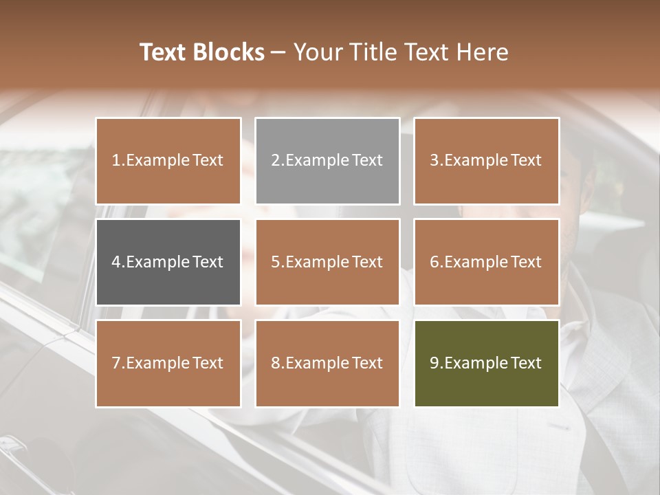 Sell Road Test Business PowerPoint Template