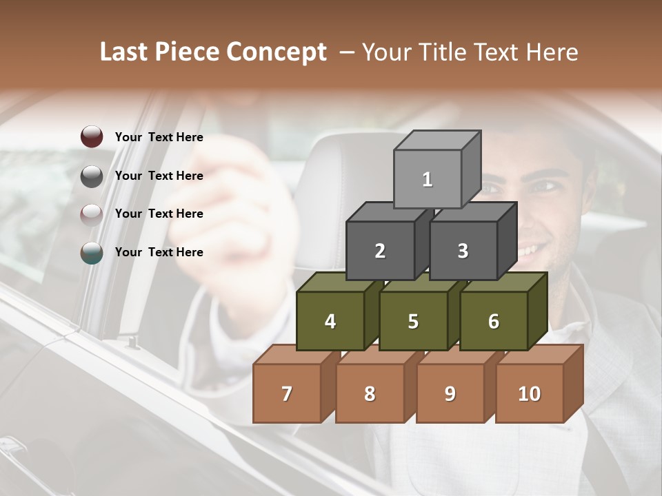 Sell Road Test Business PowerPoint Template