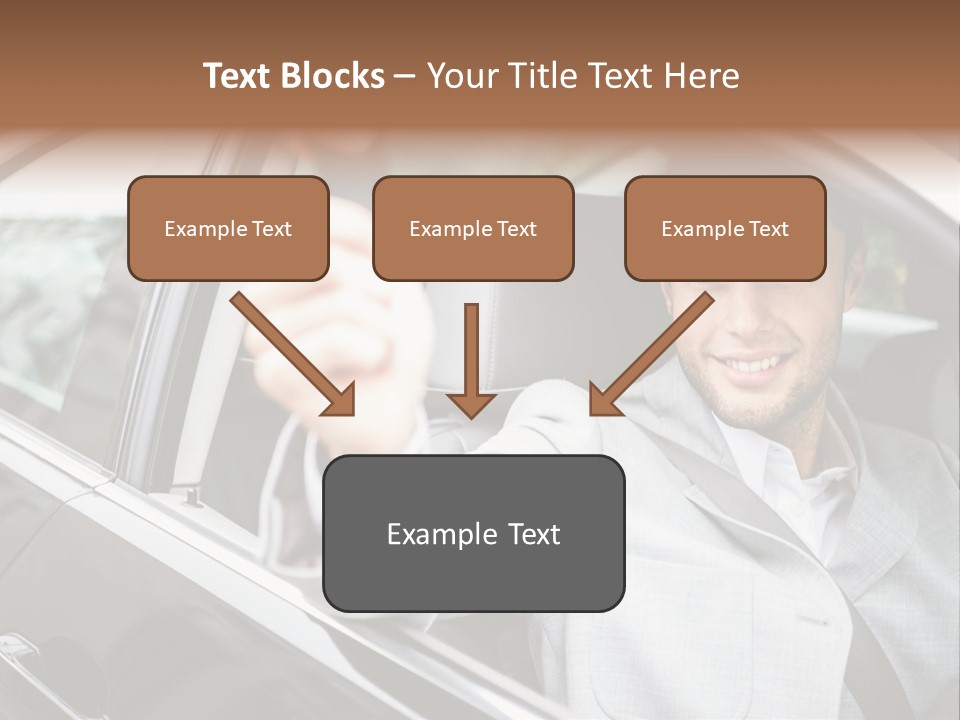 Sell Road Test Business PowerPoint Template