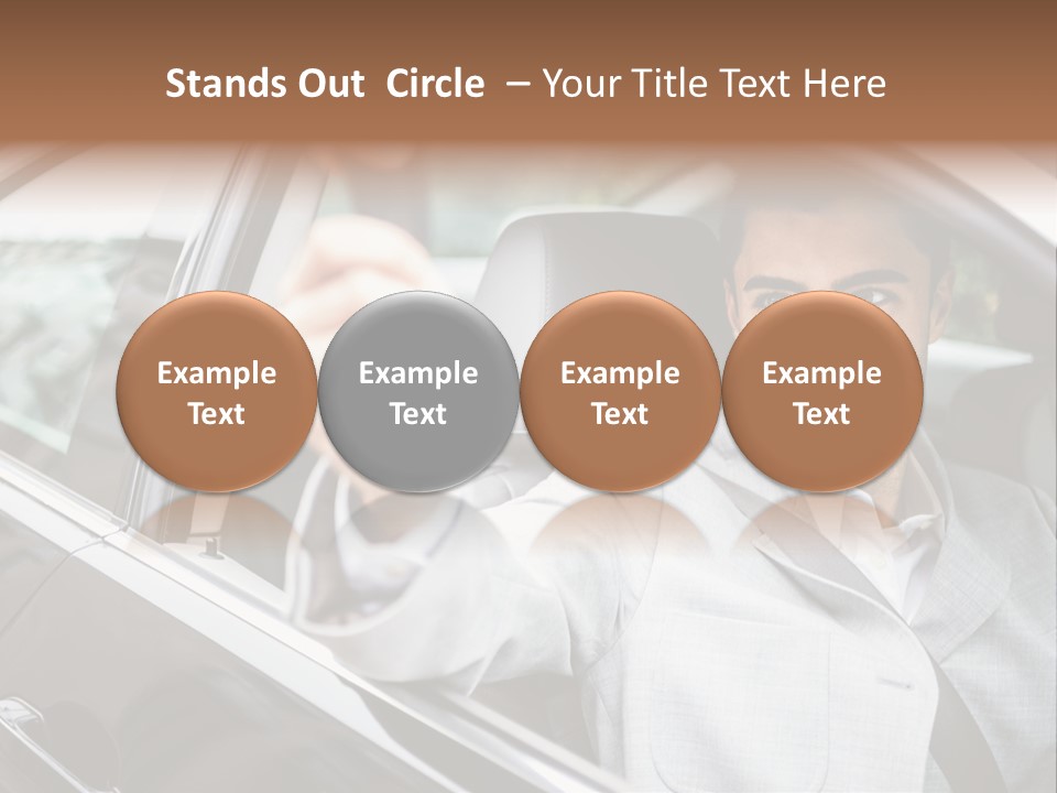 Sell Road Test Business PowerPoint Template