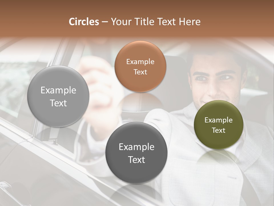 Sell Road Test Business PowerPoint Template