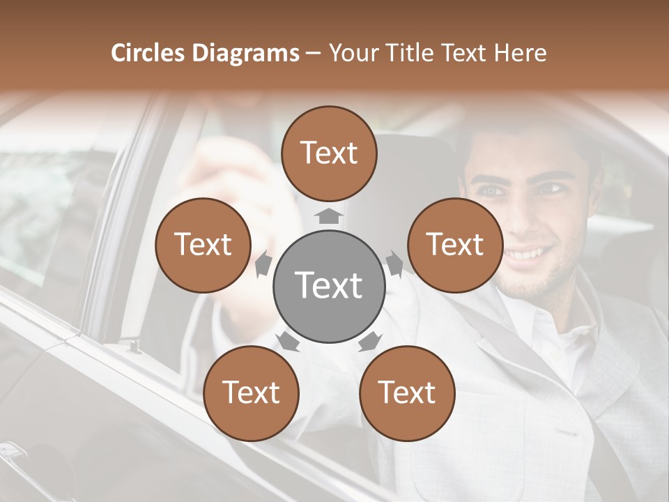 Sell Road Test Business PowerPoint Template