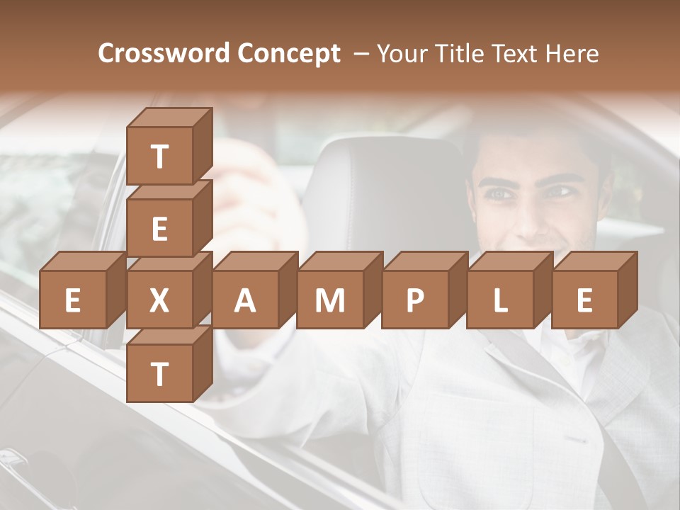 Sell Road Test Business PowerPoint Template