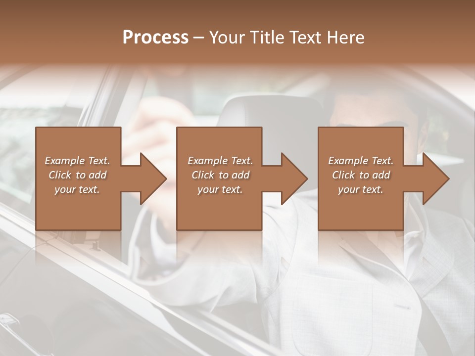 Sell Road Test Business PowerPoint Template