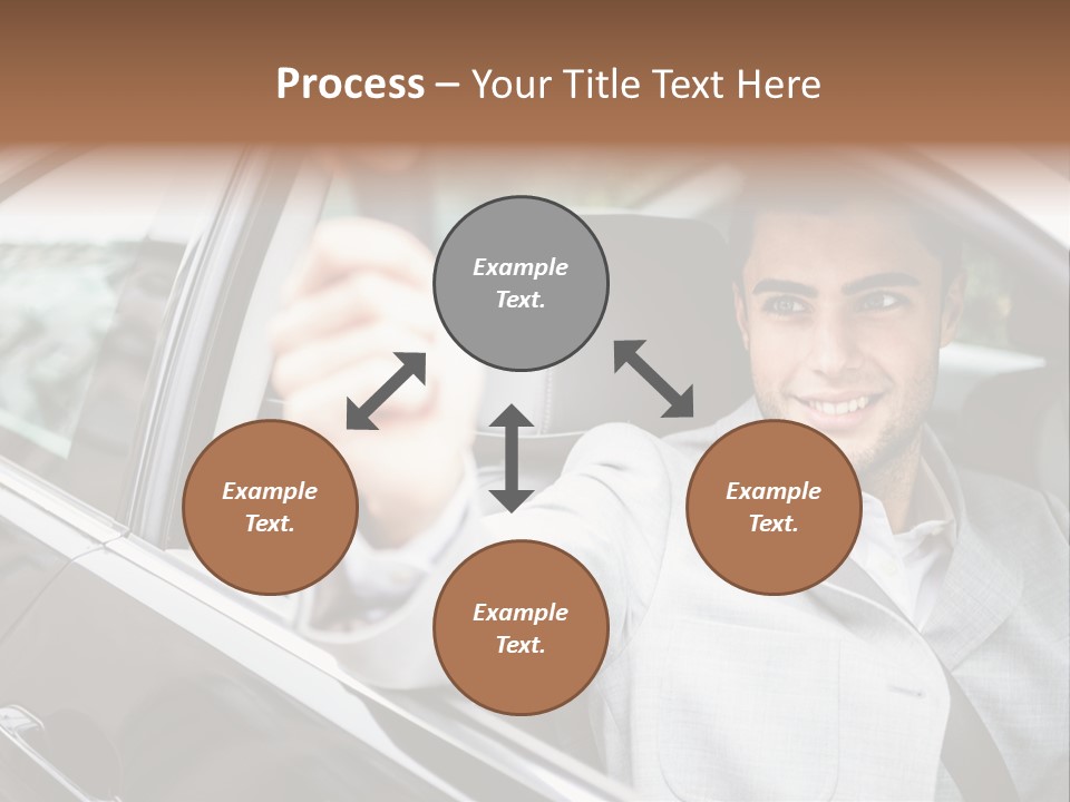 Sell Road Test Business PowerPoint Template