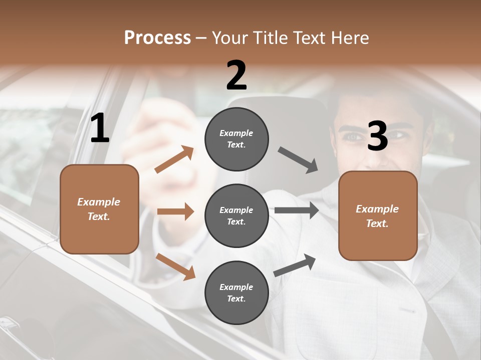 Sell Road Test Business PowerPoint Template