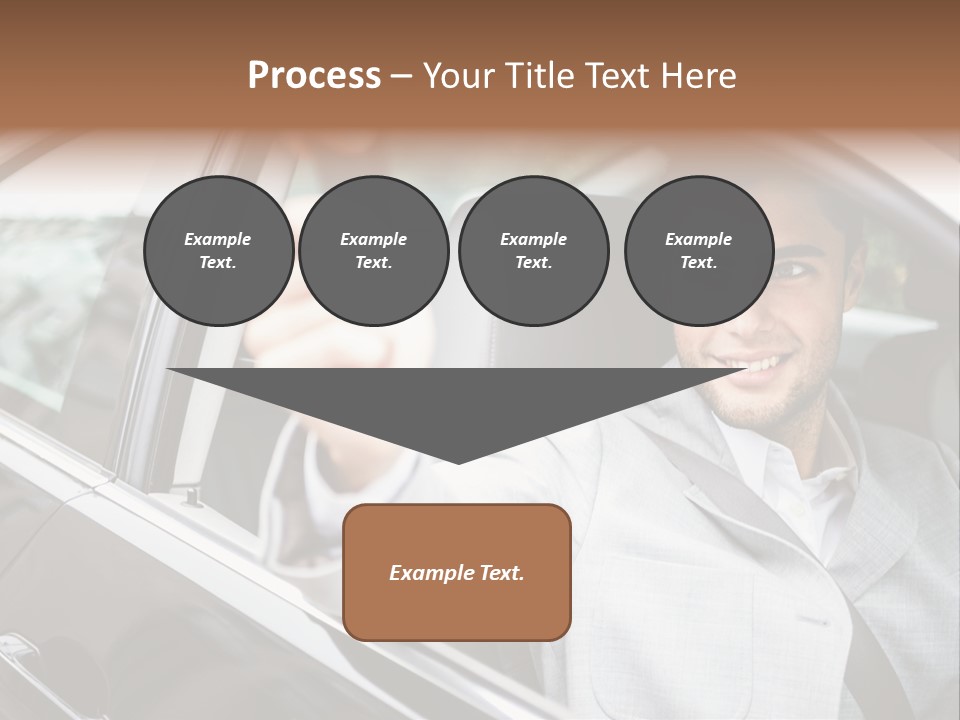 Sell Road Test Business PowerPoint Template