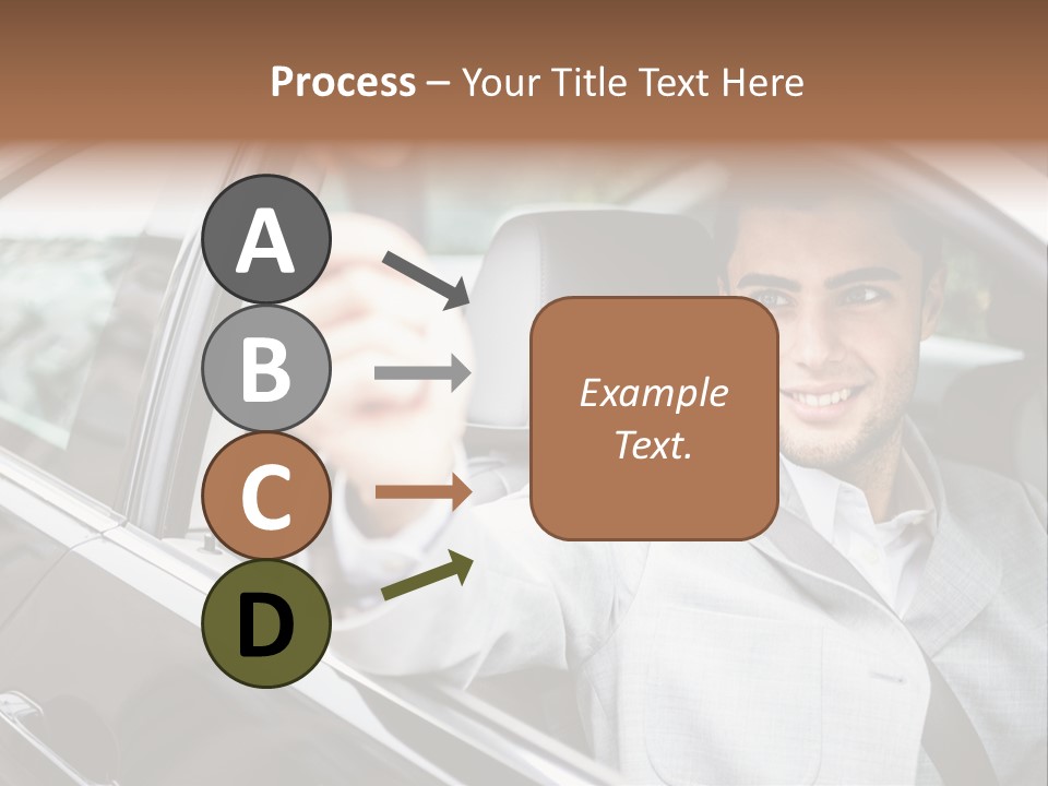 Sell Road Test Business PowerPoint Template