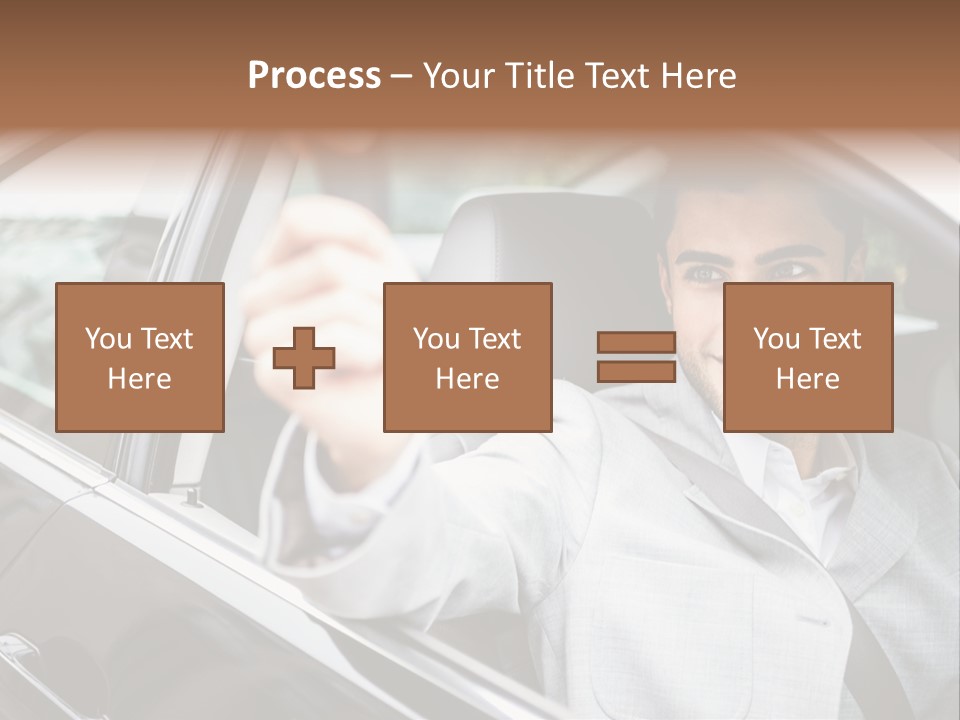 Sell Road Test Business PowerPoint Template