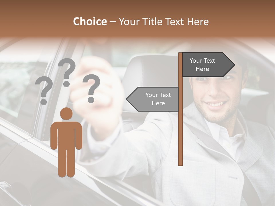 Sell Road Test Business PowerPoint Template