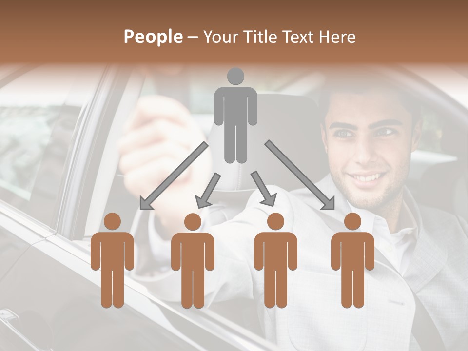 Sell Road Test Business PowerPoint Template
