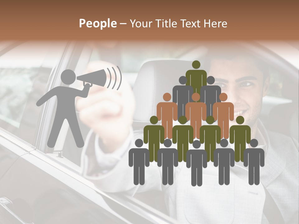 Sell Road Test Business PowerPoint Template