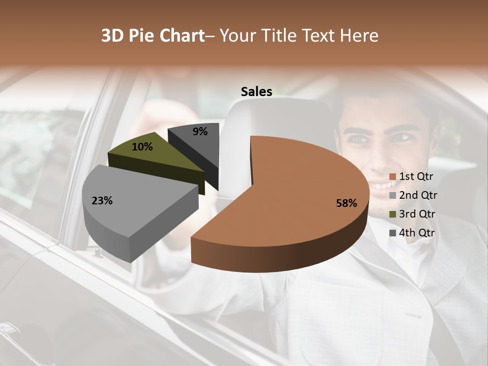 Sell Road Test Business PowerPoint Template