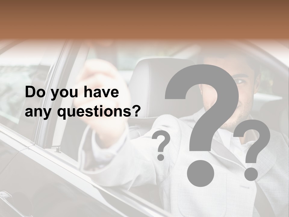 Sell Road Test Business PowerPoint Template