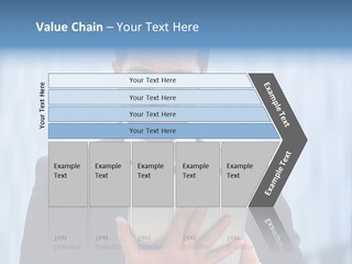 Background Blue Article PowerPoint Template
