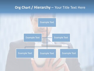 Background Blue Article PowerPoint Template