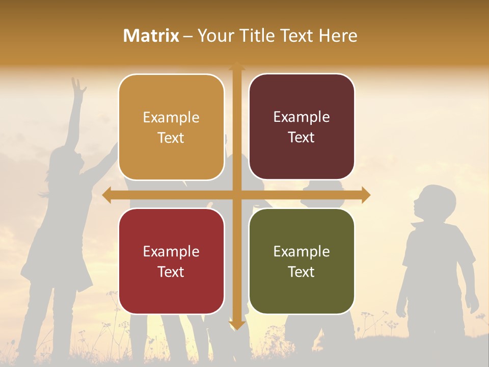 Boy Grass Catch PowerPoint Template