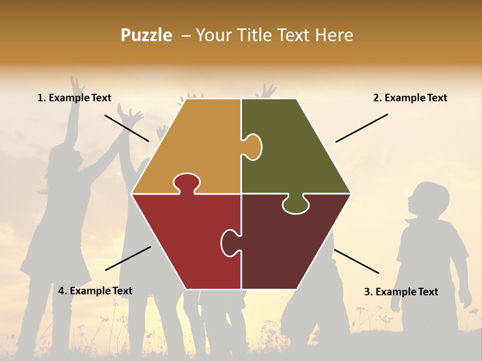 Boy Grass Catch PowerPoint Template