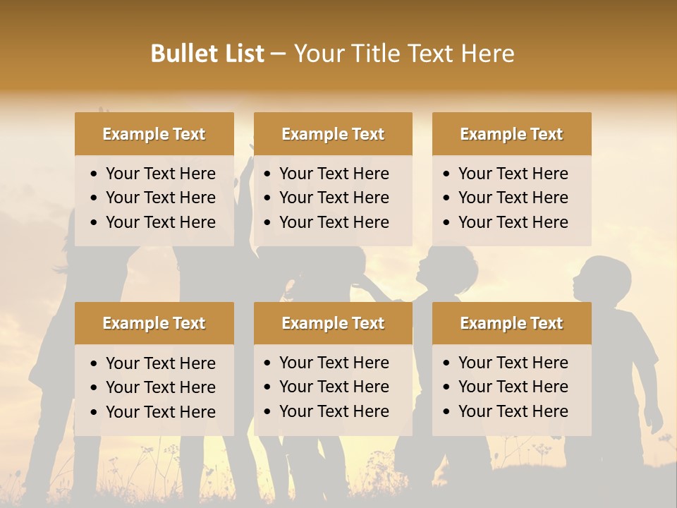 Boy Grass Catch PowerPoint Template