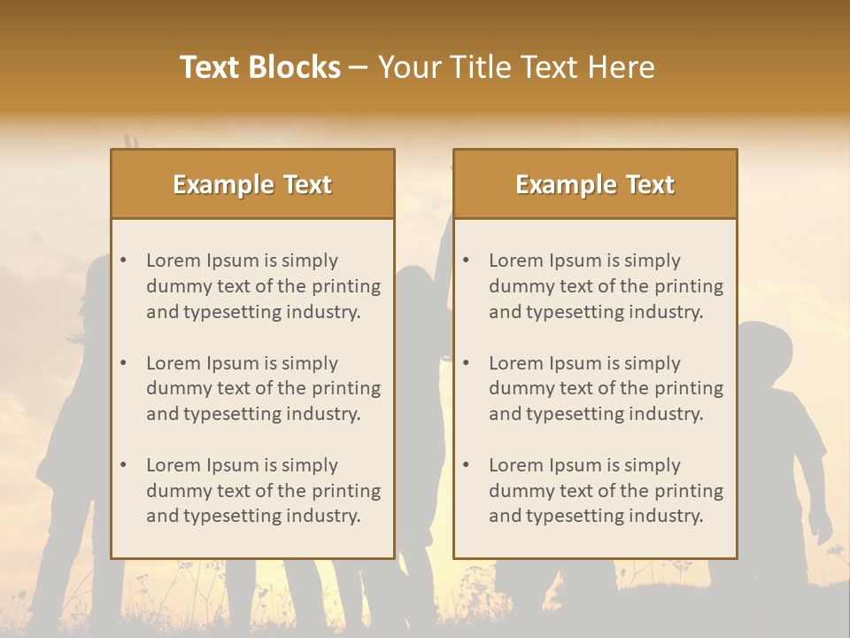 Boy Grass Catch PowerPoint Template