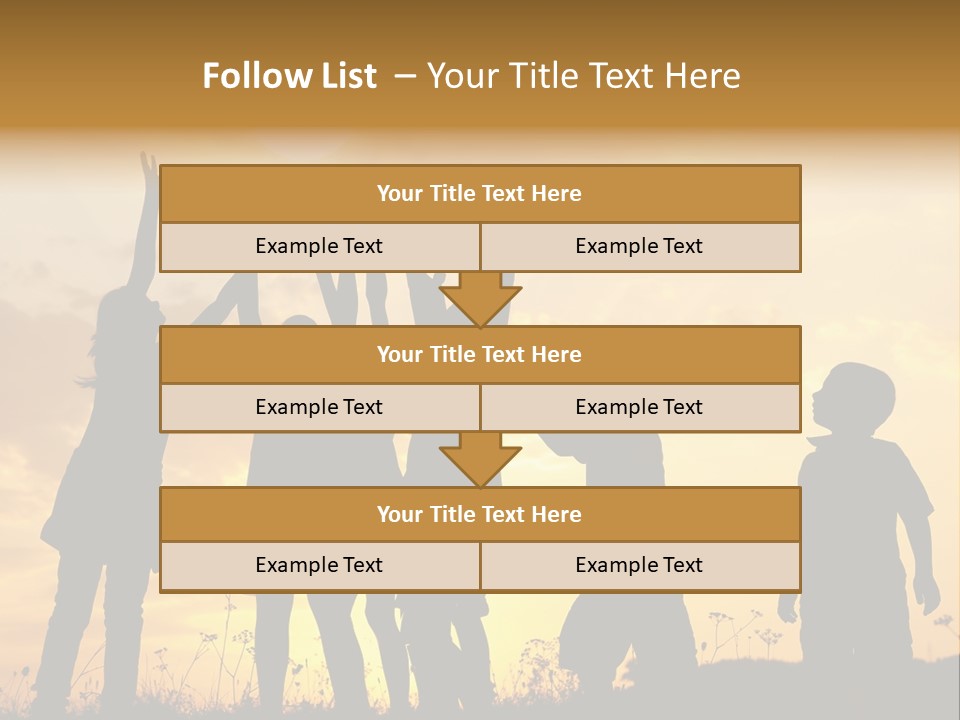 Boy Grass Catch PowerPoint Template