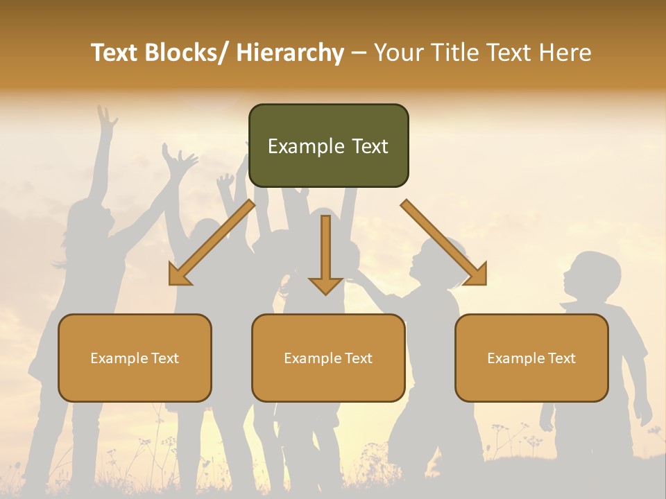 Boy Grass Catch PowerPoint Template