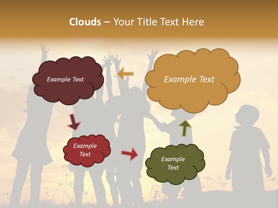 Boy Grass Catch PowerPoint Template