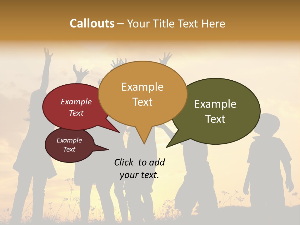 Boy Grass Catch PowerPoint Template