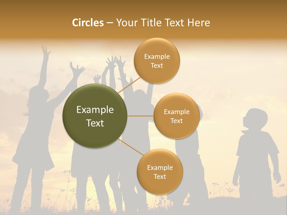 Boy Grass Catch PowerPoint Template