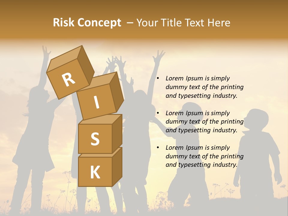 Boy Grass Catch PowerPoint Template