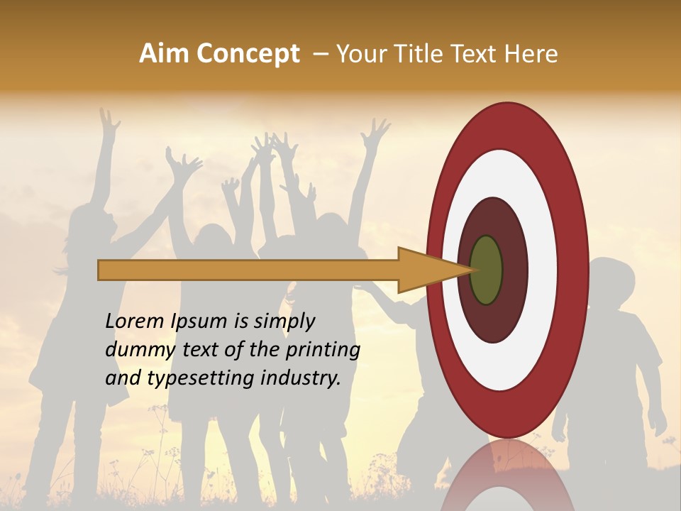 Boy Grass Catch PowerPoint Template