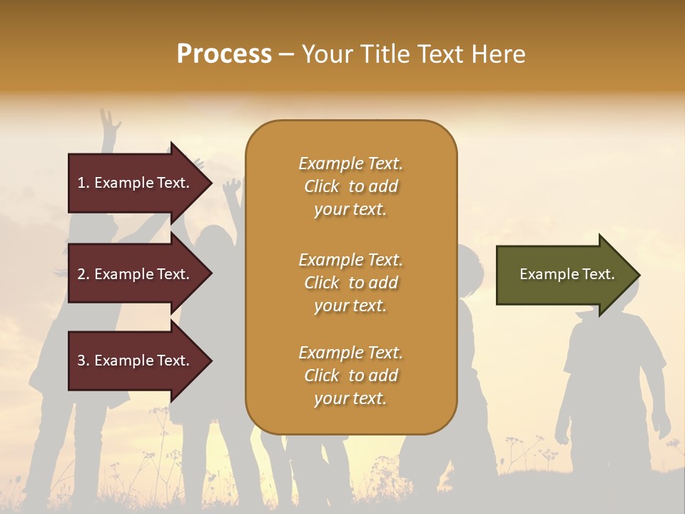 Boy Grass Catch PowerPoint Template