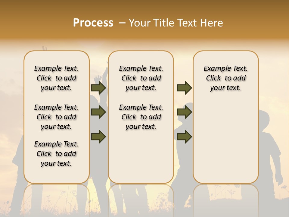 Boy Grass Catch PowerPoint Template