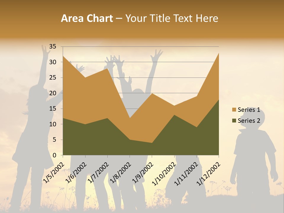 Boy Grass Catch PowerPoint Template