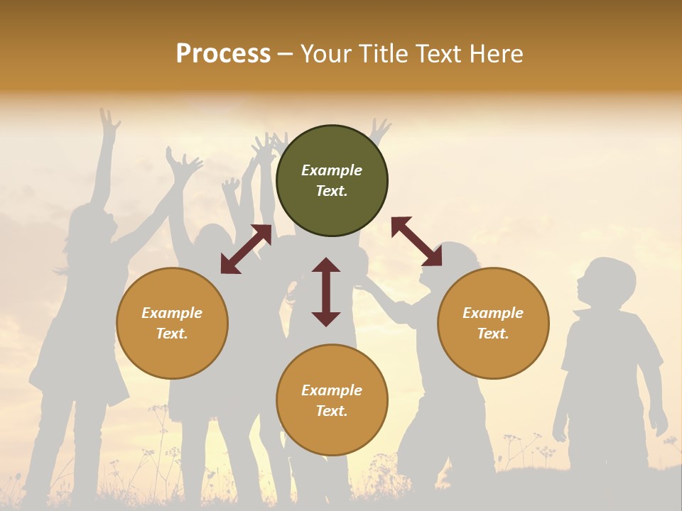 Boy Grass Catch PowerPoint Template