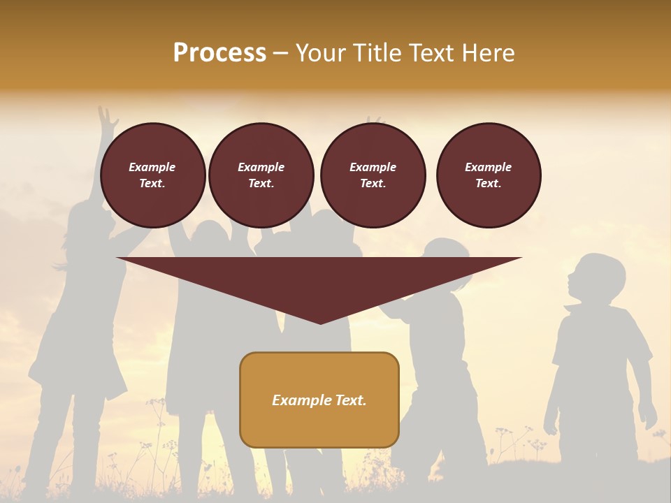 Boy Grass Catch PowerPoint Template