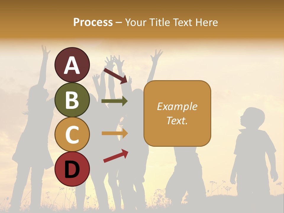 Boy Grass Catch PowerPoint Template