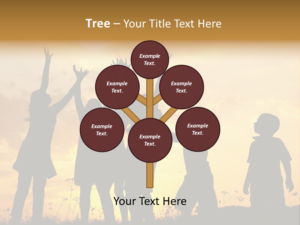 Boy Grass Catch PowerPoint Template