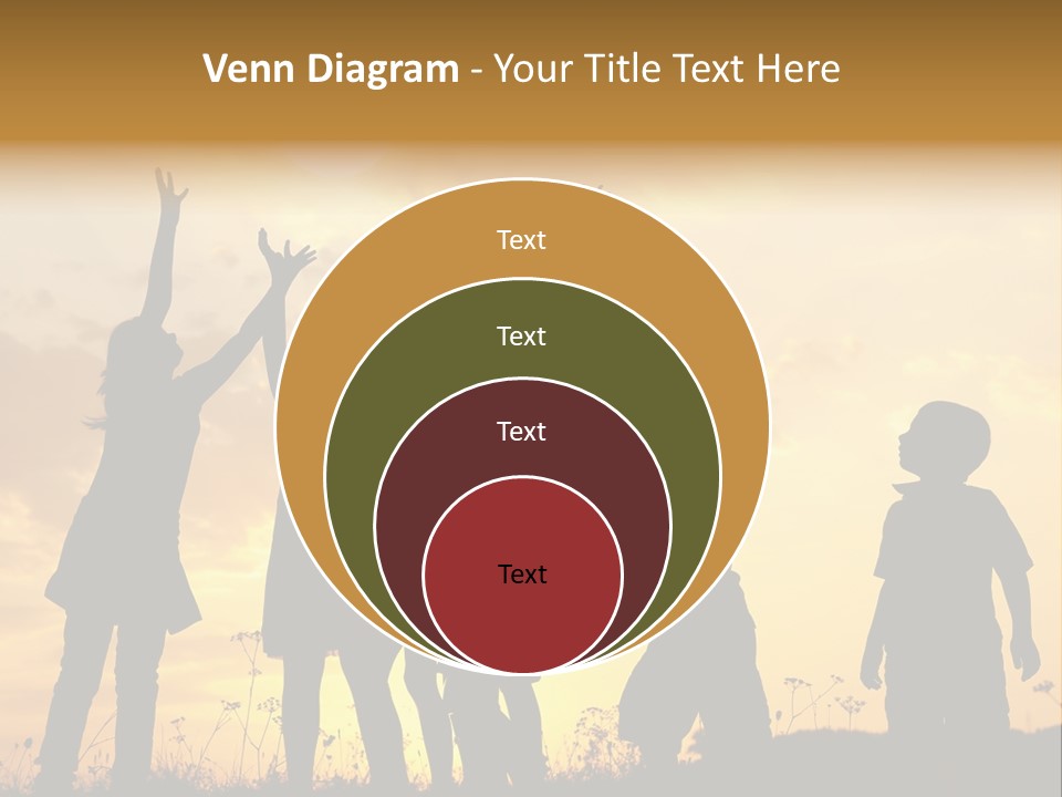 Boy Grass Catch PowerPoint Template