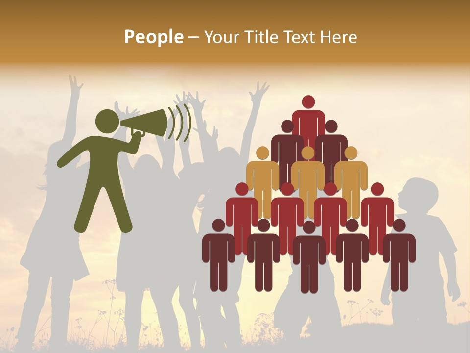 Boy Grass Catch PowerPoint Template