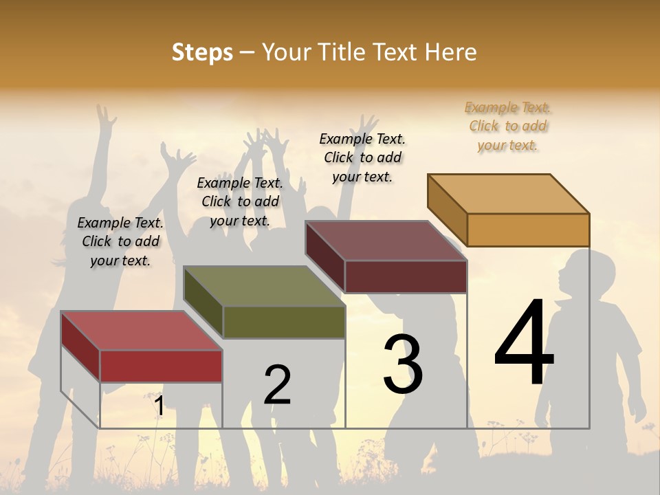 Boy Grass Catch PowerPoint Template